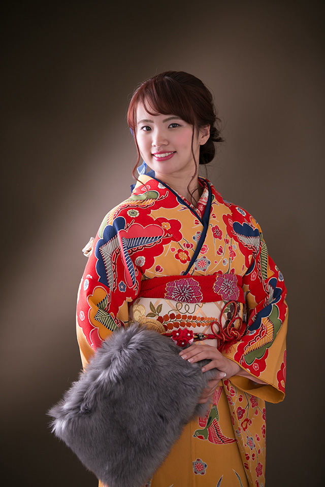 京都の成人式振袖前撮りスタジオ1